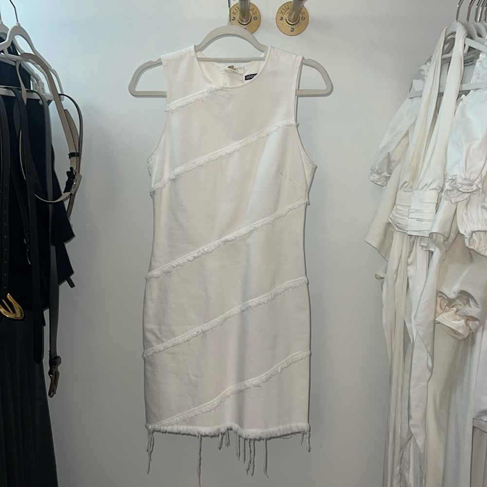Alexander Wang White Denim Dress size 2